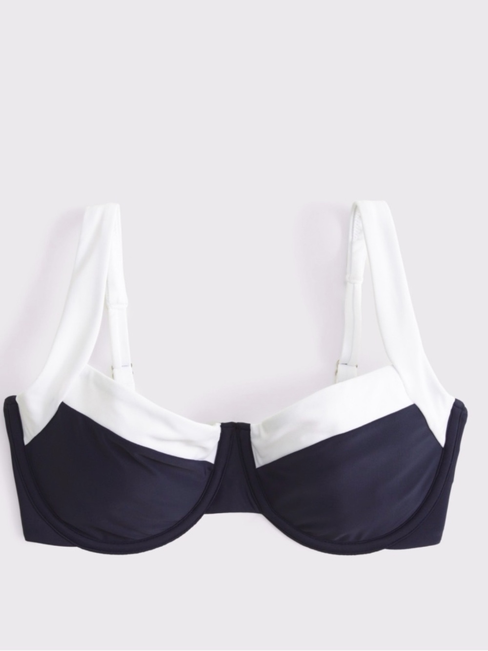 Abercrombie Curve Love Wide Strap Underwire Bikini Top